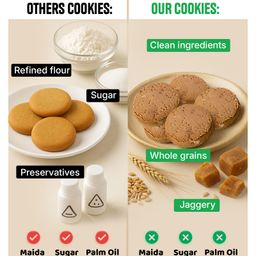 Ancient Roots Multigrain Cookies Biscuits (16-18 Pieces) - 150 g image 4