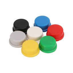 Push Button Cap 12x12x7.3 mm Round Cap For Square Tactile Switch - Yellow - AC021Push Button Cap 12x12x7.3 mm Round Cap For Square Tactile Switch - Yellow - AC021 image 3