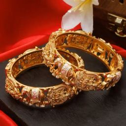 YouBella Gold Plated Stylish Bangle-29