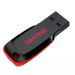 SanDisk 16 GB USB 2.0 Black and Red Pen Drive, SDCZ50-016G-B35-29