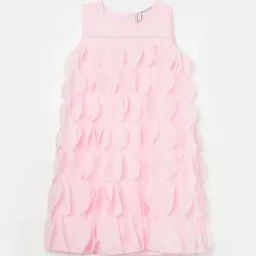 Fame Forever by Lifestyle Kids Pink Regular Fit Dress-picture-42