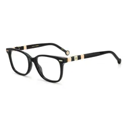 Carolina Herrera Black Full Rim Rectangle Eye Frame For Women-picture-11