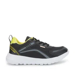 Lucy & Luke By Liberty Kids Black & Blue Lace Up Shoes-image-15
