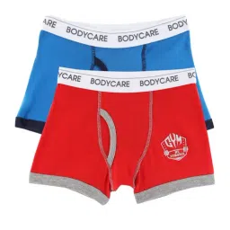 Bodycare Boys Trunk Pack Of 2-Royal Blue & Red-image-65