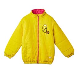 The Souled Store Kids Yellow Quilted Full Sleeves Jacket-image-36