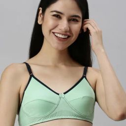 Kryptic Pista Green Full Coverage Everyday Bra-image-74