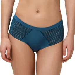 Triumph Navy Lace Hipster Panty-image-98