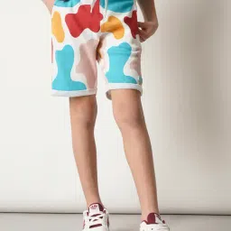 Jack & Jones Junior White Printed Shorts-image-82