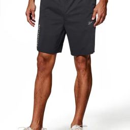 Reebok Grey Regular Fit Solid Shorts-picture-1