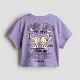 H&M Loose-Fit Motif-Detail T-shirt-picture-26