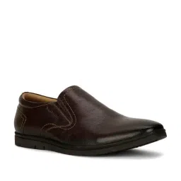 Hush Puppies by Bata Men's ERIC E 23 Brown Loafers-image-81