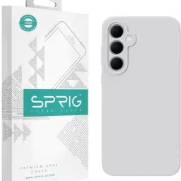 Sprig Back Cover for SAMSUNG GALAXY M55 5G (White)-image-80