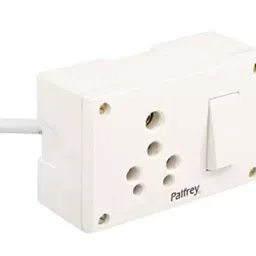 Palfrey Electric Extension Board  Single 16A with Switch and Heavy Duty 8 Meter Wire-44