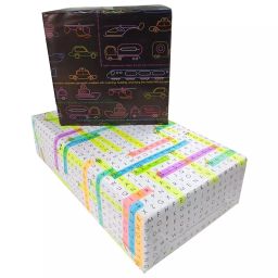 eVincE - thoughtful PRESENTations WGAM01CARS01_5X2 2 Patterns Sheets ( large) For Diwali Birthday Xmas Wedding & All Occasions celebrations Assorted Gift Wrapping Paper (Pack of 10 Piece)-17