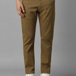 Louis Philippe Brown Cotton Regular Fit Jeans-image-58