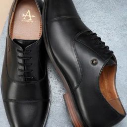 Arrow Men's Black Oxford Shoes-image-49