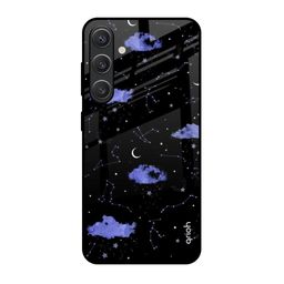 QRIOH Constellations Printed Samsung Galaxy S25 5G Glass Back Case Mobile Accessories-image-118