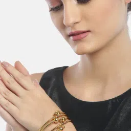 YouBella Gold Plated Stylish Traditional Bangle Set-picture-44