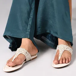 CAI Women Colourblocked Open Toe Flats-picture-16