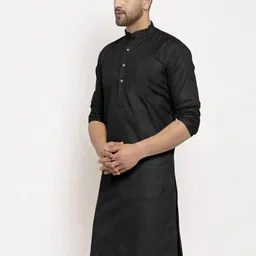 ANUJ FASHION Men Blended Straight Kurtas-picture-39