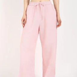 TOMMY HILFIGER Pink Cotton Stripes Trousers-image-27