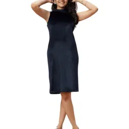 Teentrums Girls Navy Regular Fit Party Dress-picture-19