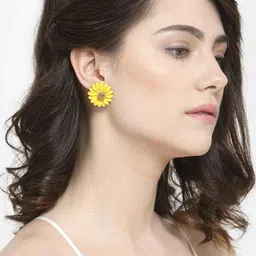 VR Creatives Stainless Steel Floral Shaped Studs-image-60