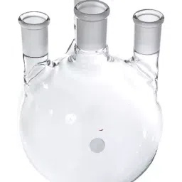 ABGIL 5000ml Borosilicate Glass Round Bottom Four Neck Boiling Flask with Joint ABG1369 image 1