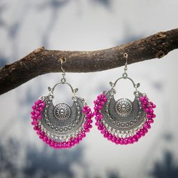 Creative Frogs Women Pink Earrings-image-46