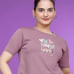 SAKARMAA Women Solid Round Neck Crop Top-image-34