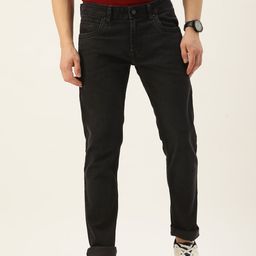 Peter England Casuals Men Skinny Fit Light Fade Stretchable Mid-Rise Jeans-image-96