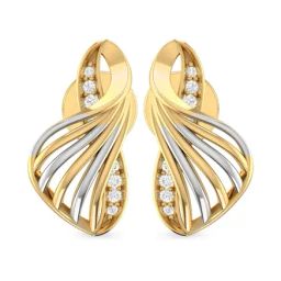 PC Jeweller Delano 22 kt Gold Earrings-image-24