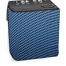 The Furnishing Tree Washing Machine Cover Check Blue Compatible for Samsung 8.5 Kg Semi-Automatic T-image-98