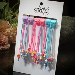 Stoln Girls Set of 6 Tasseled Claw Clips-11