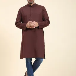 SKAVIJ Men Handloom Kurta-image-53