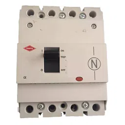 HPL MCCB TAB2 4 Pole Adjustable Thermal & Fixed Magnetic Type 25 kA 80 Amp, TAB250CX080AC4P-16
