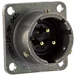 AMPHENOL INDUSTRIAL CIRCULAR CONNECTOR, RECEPTACLE, SIZE 12, 3 POSITION, BOX, PT02A-12-3P-image-53