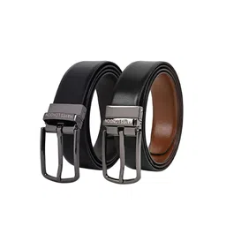 Hayes London Men 2 Leather Reversible Formal Belt-image-62
