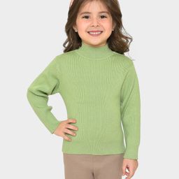 Mi Arcus  Full Sleeves Ribbed Thermal Innerwear Tee Green-image-43