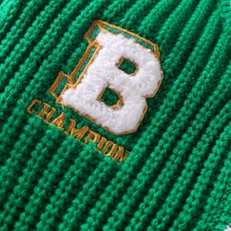 Babyhug Knitted Full Sleeves Front Open Sweater With Text Patch & Colour Block Design - Green & Yellow image 3