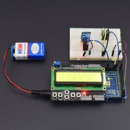 Make a weather station project with BMP180 , DHT11 Sensor and 16*2 LCD Keypad shield interfacing with arduino mega - KT793Make a weather station project with BMP180 , DHT11 Sensor and 16*2 LCD Keypad shield interfacing with arduino mega - KT793 image 1