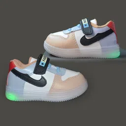 BAESD Kids Colourblocked LED Sneakers-26