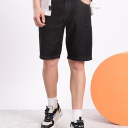 Aeropostale Men Pure Cotton Denim Shorts-picture-16
