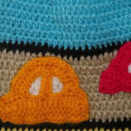 CHUTPUT Unisex Multicoloured Embroidered Beanie image 3