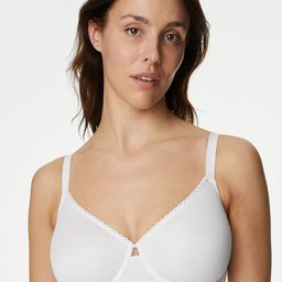 Marks & Spencer Full Coverage Non Padded Underwired Minimizer Bra All Day Comfort-image-9