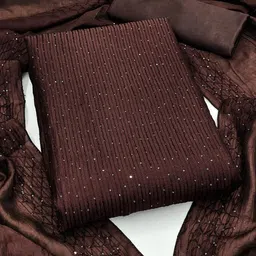 BlissFlair Pure Cotton Unstitched Dress Material-image-5