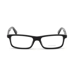 Diesel Black Rectangular Eye Frames for Men-picture-48