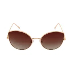 Giordano Brown Wayfarer Sunglasses for Women-picture-11
