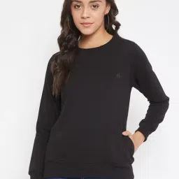 Crimsoune Club Black Slim fit Sweatshirt-14