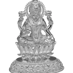 Sri Jagdamba Pearls 0.8 Silver Lakshmi Idol-image-84